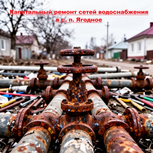 Капитальный ремонт сетей водоснабжения!!!